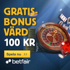 Casino bonus & No deposit bonus hos Betfair!