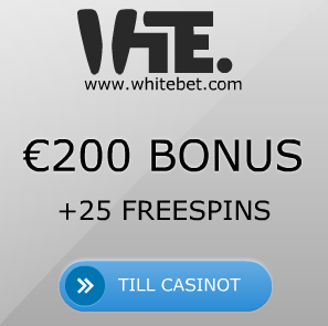 Casino bonus, reload bonus & Free spins hos WhiteBet