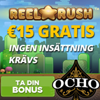 Casino bonus på €15 helt gratis!
