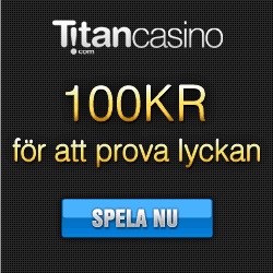 100kr gratis casino bonus hos Titan